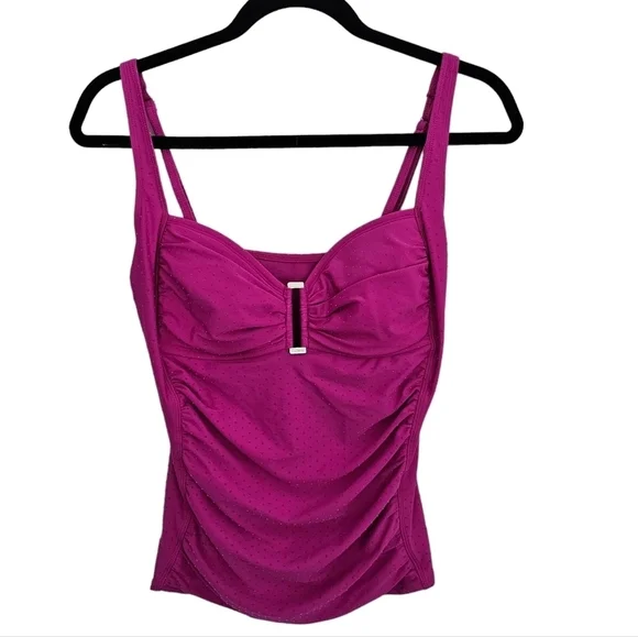 Skye Swim Tankini Raspberry Pink Size Large - Picture 8 of 8